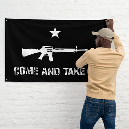 COME AND TAKE IT WALL FLAG