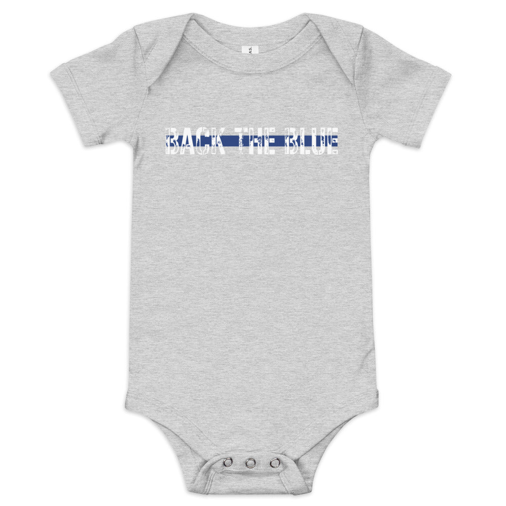 BABY - BACK THE BLUE ONESIE