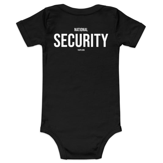 BABY - NATIONAL SECURITY ONESIE