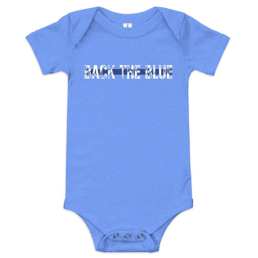 BABY - BACK THE BLUE ONESIE