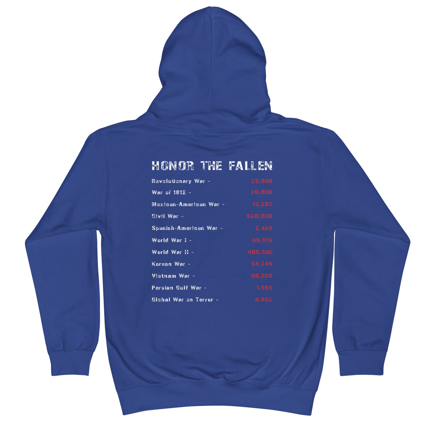 YOUTH - HONOR THE FALLEN HOODIE