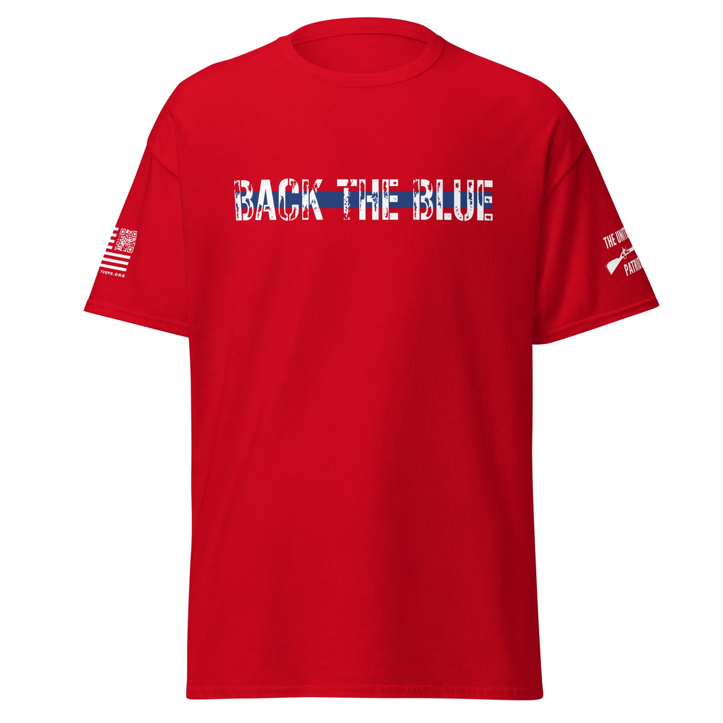 BACK THE BLUE TEE
