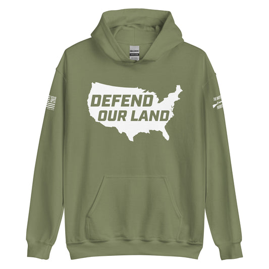 DEFEND OUR LAND HOODIE