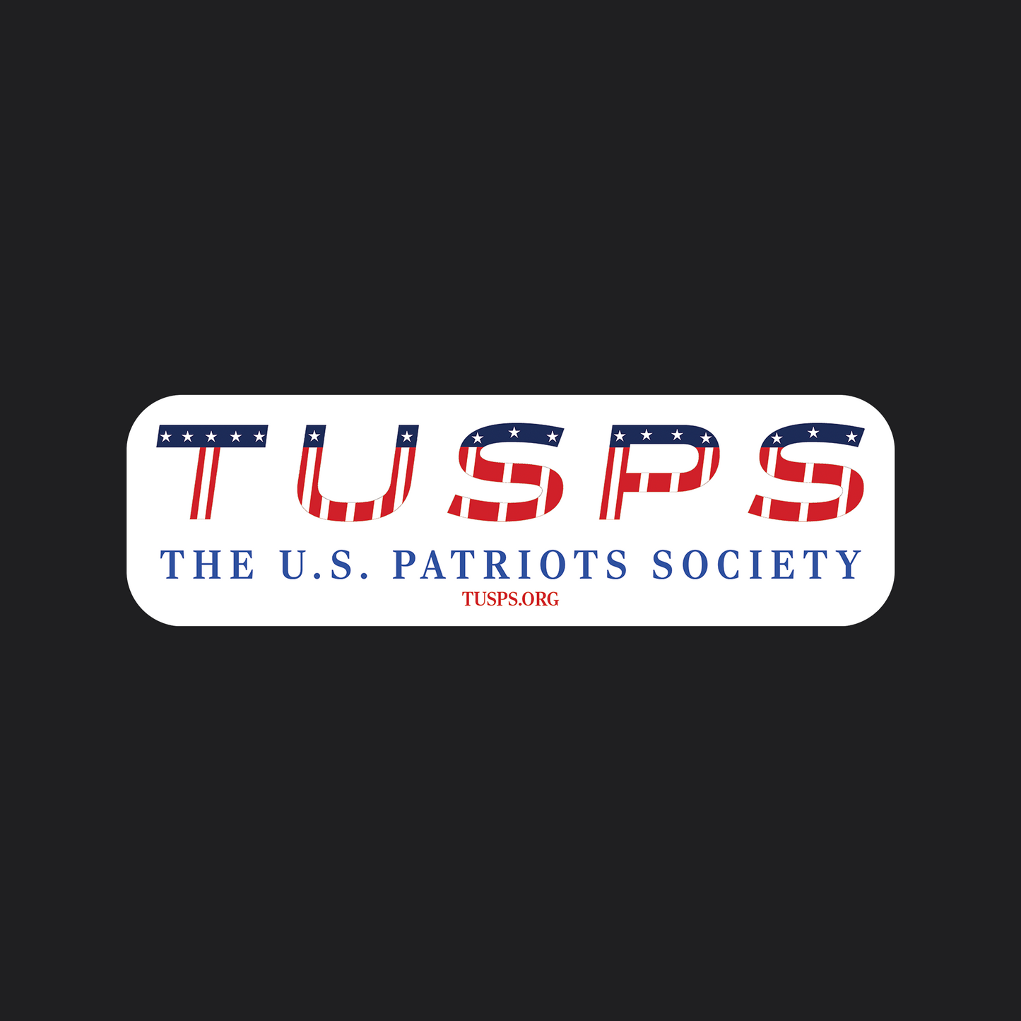 TUSPS STARS & STRIPES STICKERS