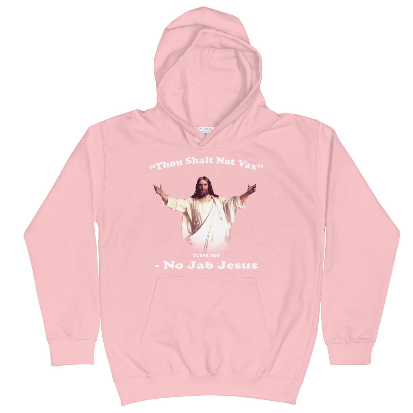 YOUTH - NO JAB JESUS HOODIE