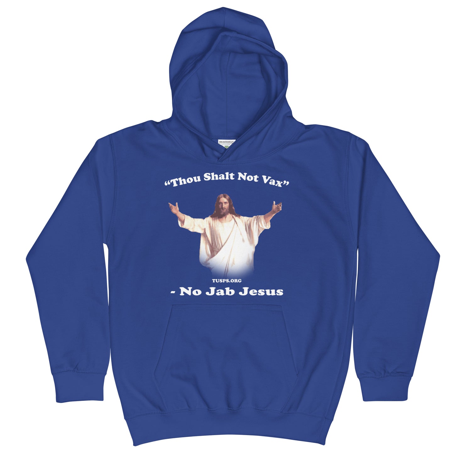 YOUTH - NO JAB JESUS HOODIE