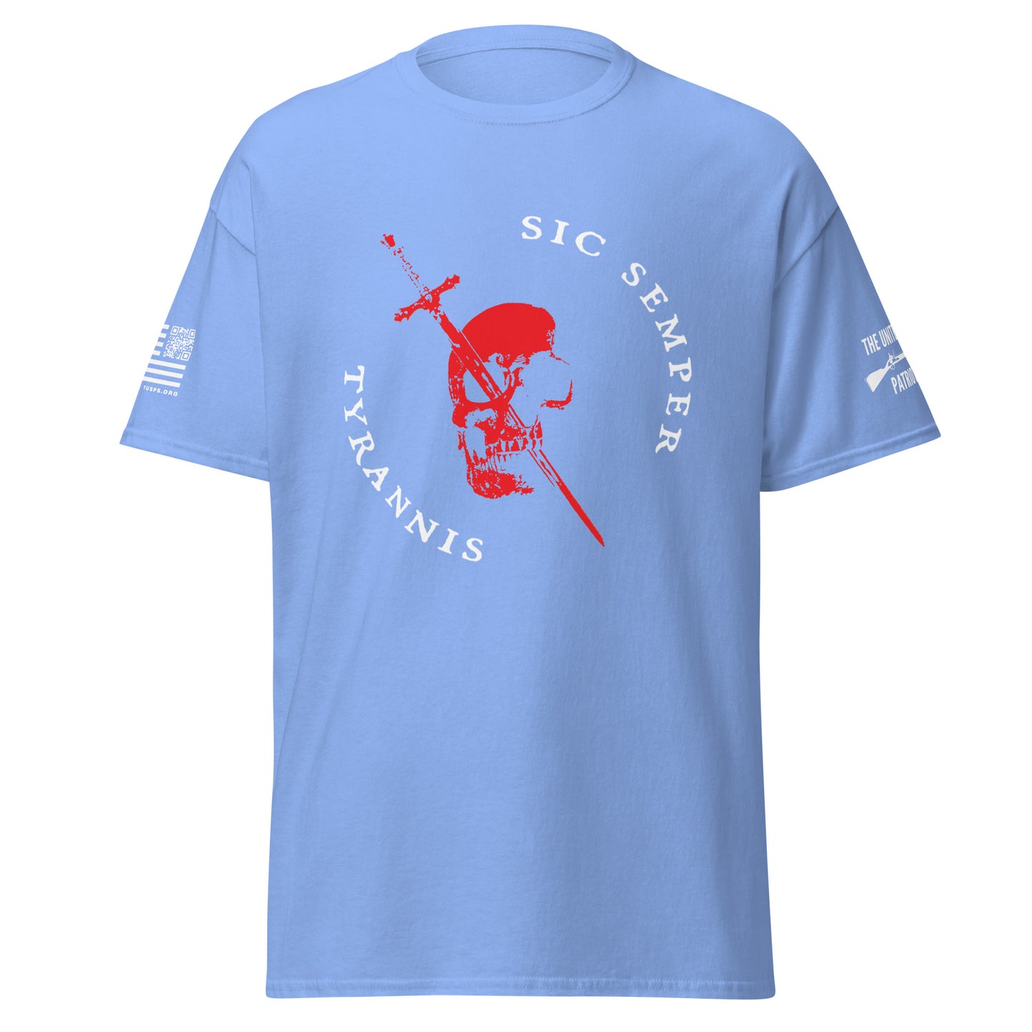 SIC SEMPER TYRANNIS SKULL TEE