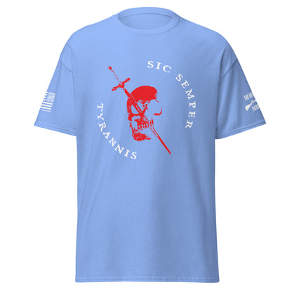 SIC SEMPER TYRANNIS SKULL TEE