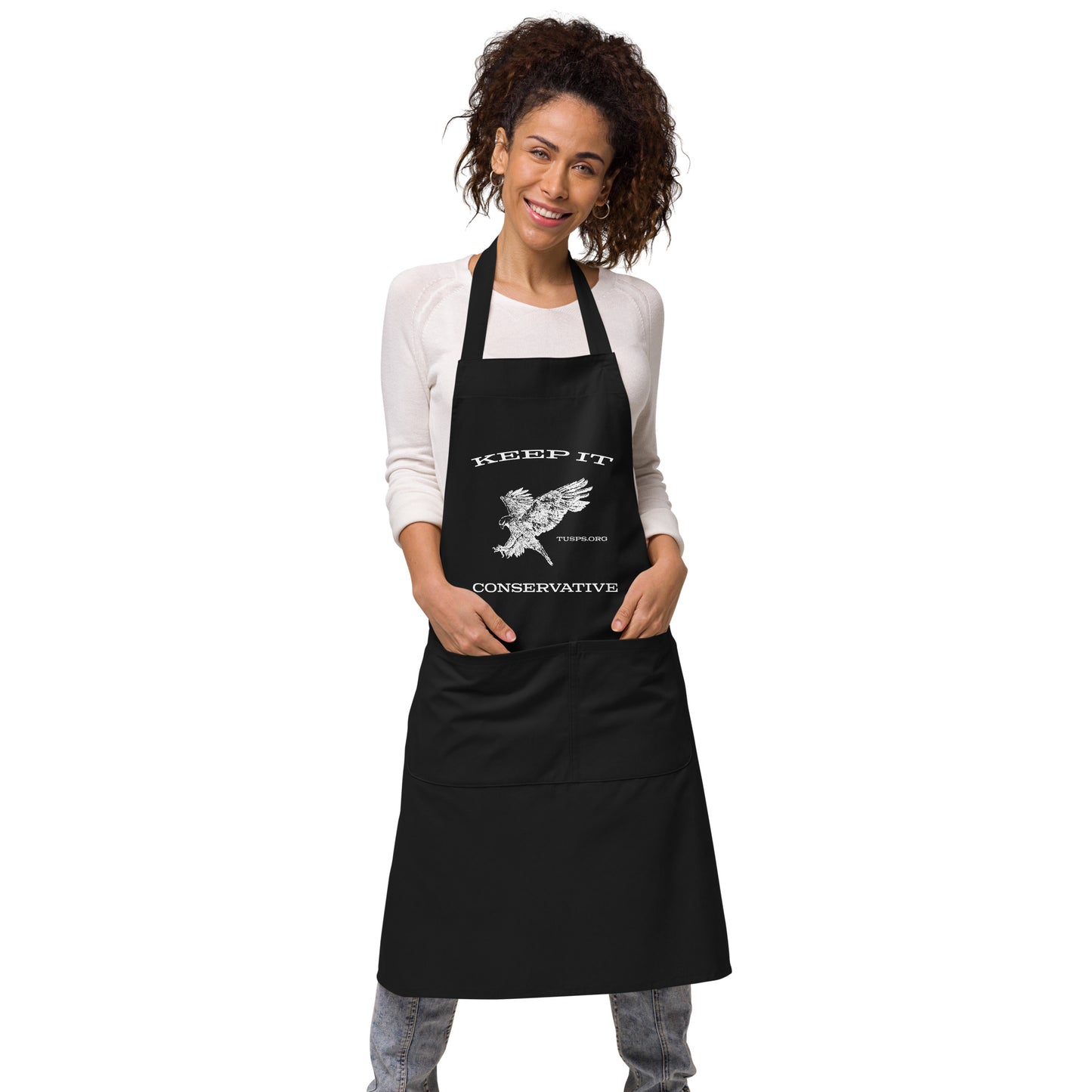 KEEP IT CONSERVATIVE APRON