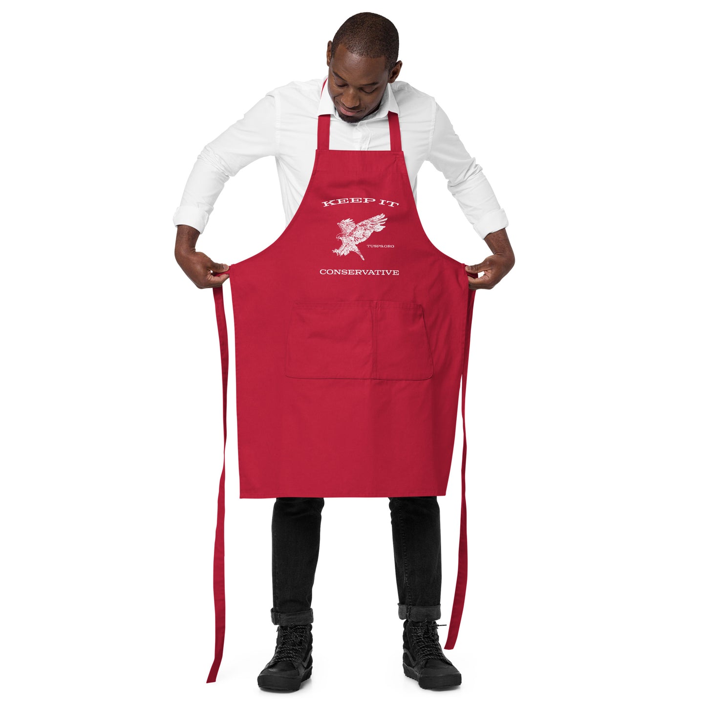 KEEP IT CONSERVATIVE APRON