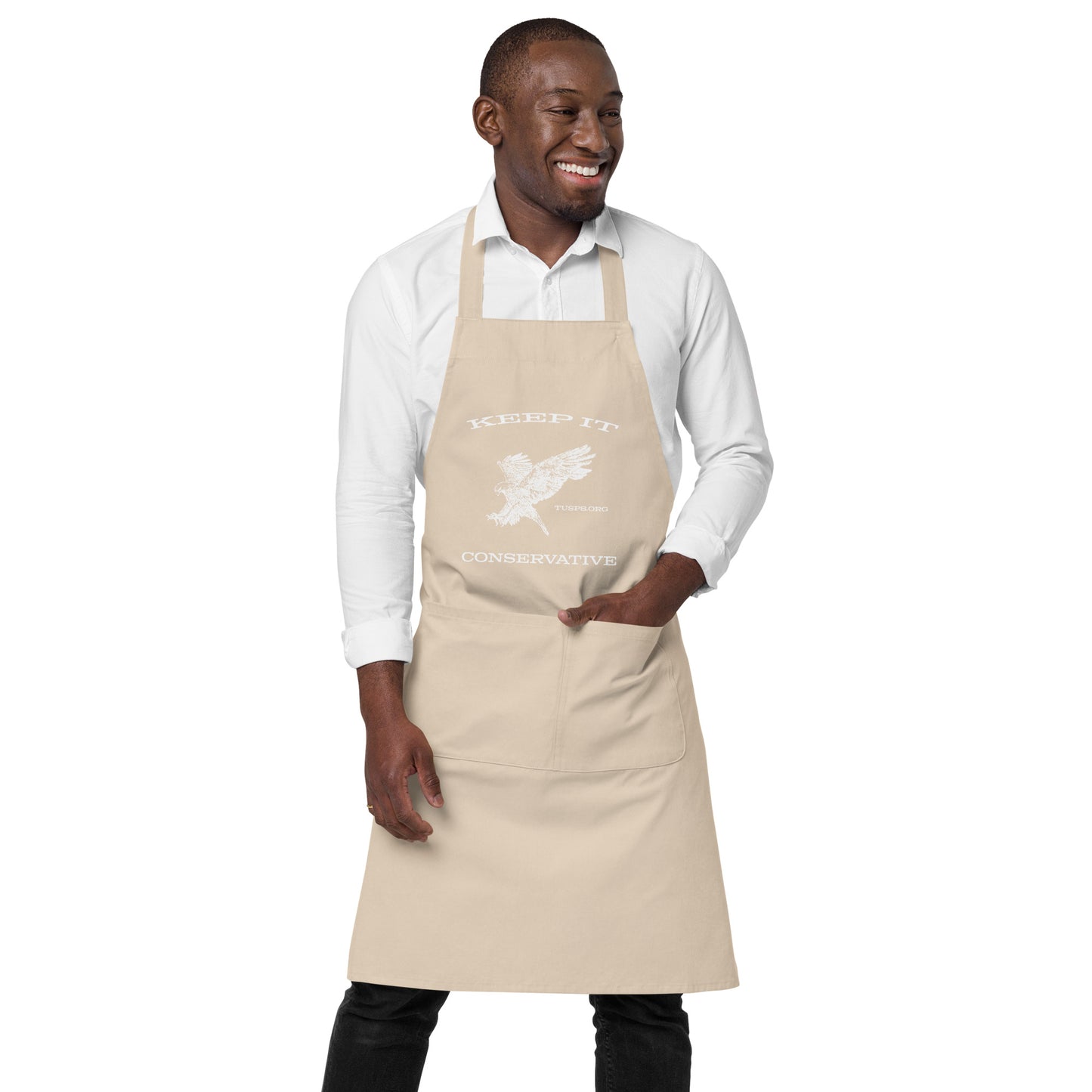 KEEP IT CONSERVATIVE APRON