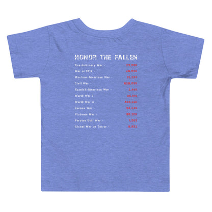 TODDLER - HONOR THE FALLEN TEE