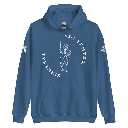 SIC SEMPER TYRANNIS PATRIOT HOODIE