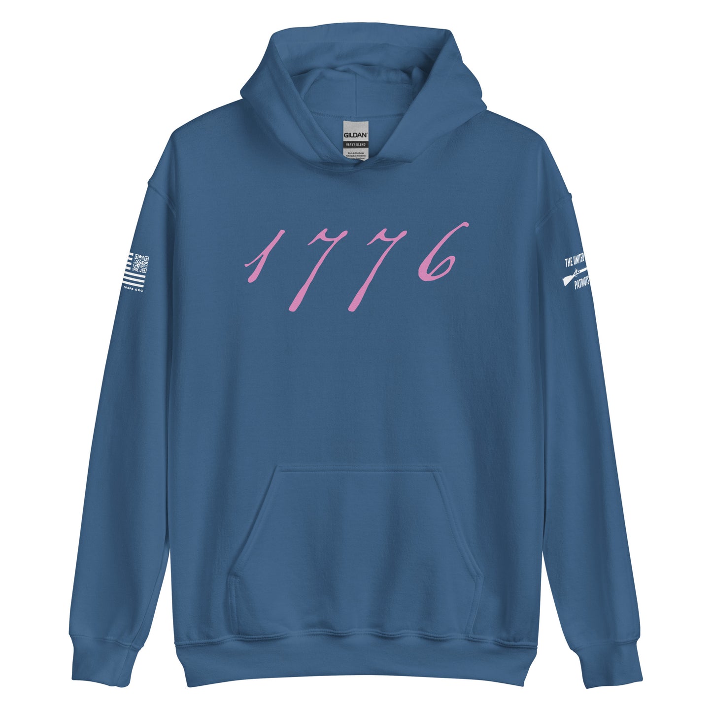 WE THE PEOPLE FLAG HOODIE - PINK CAMO EDITION