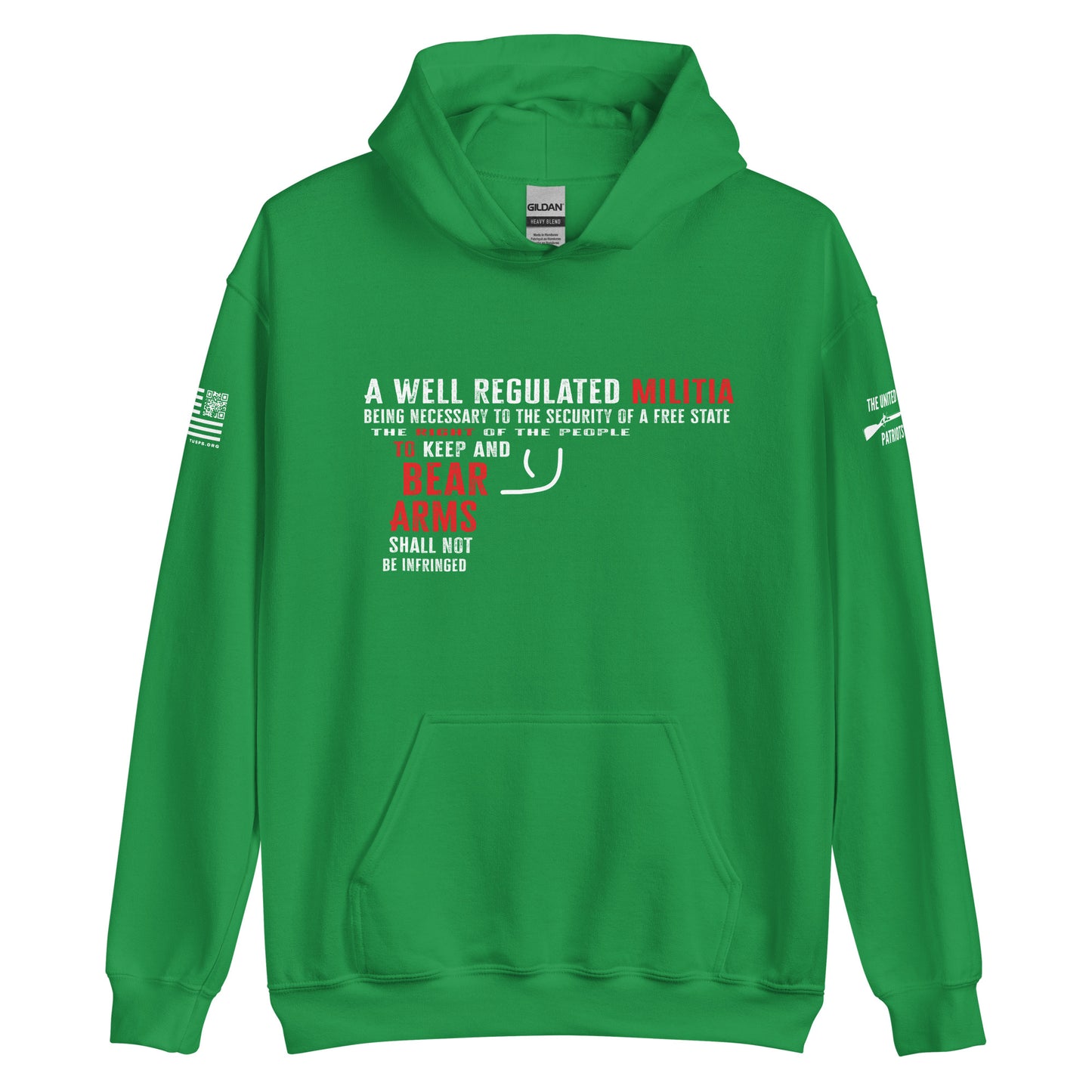 SECOND AMENDMENT PISTOL HOODIE