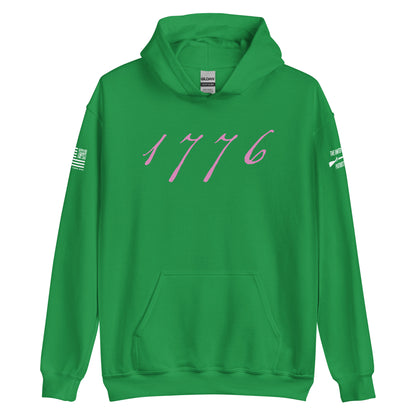 WE THE PEOPLE FLAG HOODIE - PINK CAMO EDITION