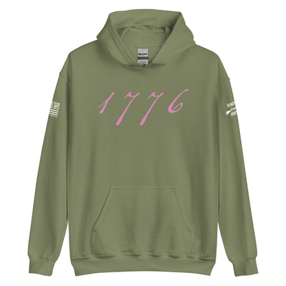 WE THE PEOPLE FLAG HOODIE - PINK CAMO EDITION