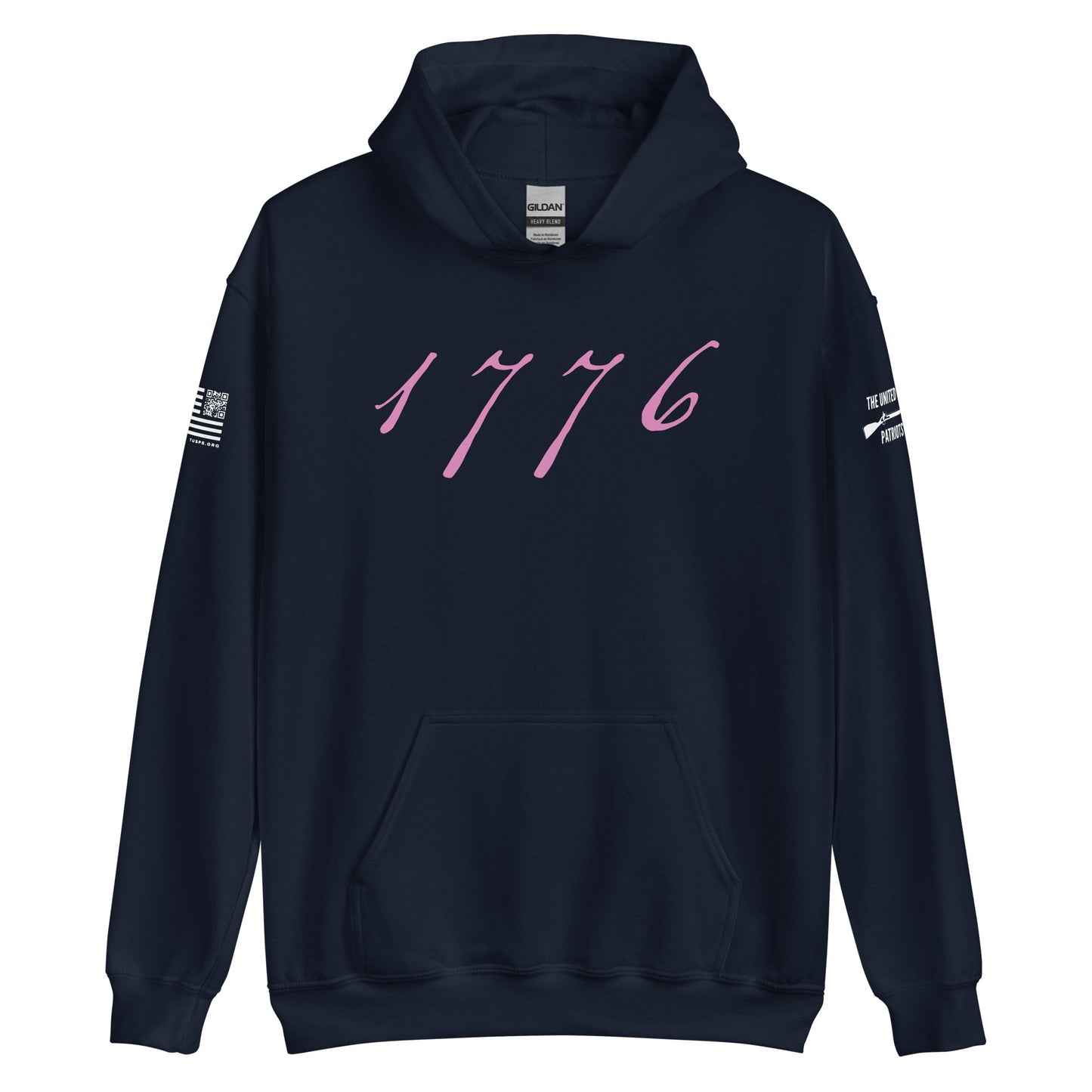 WE THE PEOPLE FLAG HOODIE - PINK CAMO EDITION